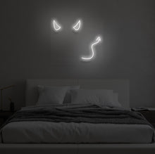 Load image into Gallery viewer, "DEVIL HORNS" LED Neon Sign