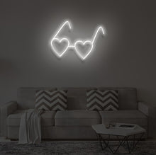 Load image into Gallery viewer, "HEART EYES" LED Neon Sign