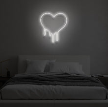 Load image into Gallery viewer, "MELTING HEART" LED Neon Sign