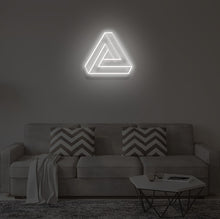 Load image into Gallery viewer, "THE PENROSE TRIANGLE" LED Neon Sign