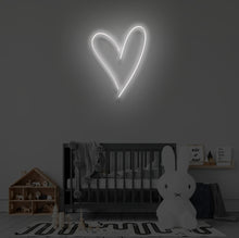 Load image into Gallery viewer, "HEART" LED Neon Sign