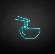 Load image into Gallery viewer, "NOODLES" LED Neon Sign