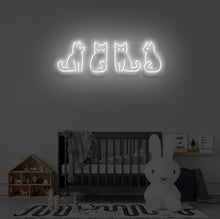 Load image into Gallery viewer, "KITTENS" LED Neon Sign
