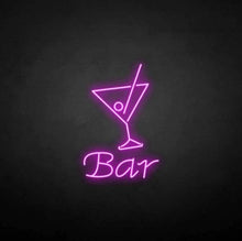 Load image into Gallery viewer, "BAR DRINK" LED Neon Sign