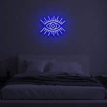 Load image into Gallery viewer, "EVIL EYE" LED Neon Sign