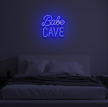 Load image into Gallery viewer, "BABE CAVE" LED Neon Sign