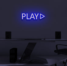 Load image into Gallery viewer, "PRESS PLAY" LED Neon Sign