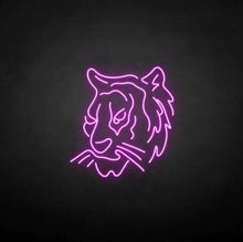 Load image into Gallery viewer, "TIGER HEAD ART" LED Neon Sign