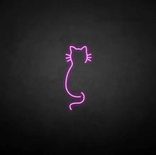 Load image into Gallery viewer, "CAT SILHOUETTE" LED Neon Sign