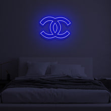 Load image into Gallery viewer, "CC" LED Neon Sign