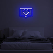 Load image into Gallery viewer, "INSTAGRAM HEART" LED Neon Sign