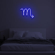 Load image into Gallery viewer, "SCORPIO" LED Neon Sign