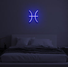 Load image into Gallery viewer, "PISCES" LED Neon Sign