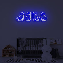 Load image into Gallery viewer, "KITTENS" LED Neon Sign