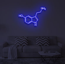 Load image into Gallery viewer, "SEROTONIN" LED Neon Sign