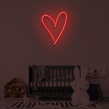 Load image into Gallery viewer, "HEART" LED Neon Sign