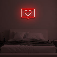 Load image into Gallery viewer, "INSTAGRAM HEART" LED Neon Sign