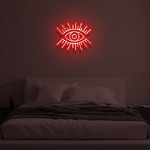 Load image into Gallery viewer, "EVIL EYE" LED Neon Sign