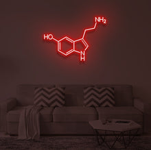 Load image into Gallery viewer, "SEROTONIN" LED Neon Sign
