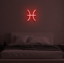 Load image into Gallery viewer, "PISCES" LED Neon Sign