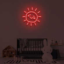 Load image into Gallery viewer, "SUN" LED Neon Sign
