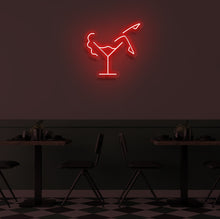 Load image into Gallery viewer, "MARTINI GLASS" LED Neon Sign