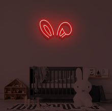 Load image into Gallery viewer, "BUNNY EARS" LED Neon Sign