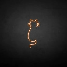 Load image into Gallery viewer, "CAT SILHOUETTE" LED Neon Sign