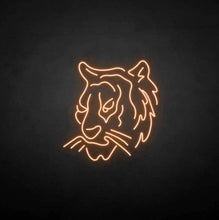 Load image into Gallery viewer, "TIGER HEAD ART" LED Neon Sign