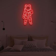 Load image into Gallery viewer, "ASTRONAUT" LED Neon Sign