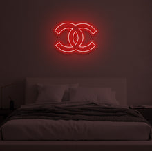 Load image into Gallery viewer, "CC" LED Neon Sign