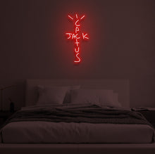 Load image into Gallery viewer, "CACTUS JACK" LED Neon Sign