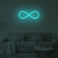 Load image into Gallery viewer, "INFINITY" LED Neon Sign