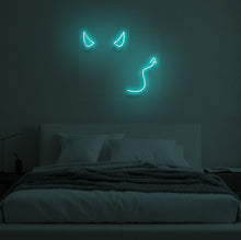 Load image into Gallery viewer, "DEVIL HORNS" LED Neon Sign