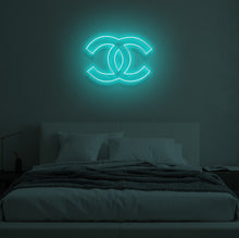 Load image into Gallery viewer, "CC" LED Neon Sign
