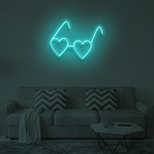 Load image into Gallery viewer, "HEART EYES" LED Neon Sign
