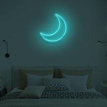 Load image into Gallery viewer, "CRESCENT MOON" LED Neon Sign