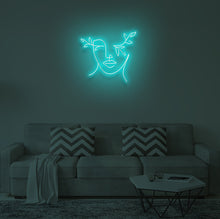 Load image into Gallery viewer, "MOTHER NATURE" LED Neon Sign