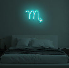 Load image into Gallery viewer, "SCORPIO" LED Neon Sign