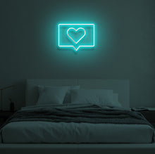 Load image into Gallery viewer, "INSTAGRAM HEART" LED Neon Sign