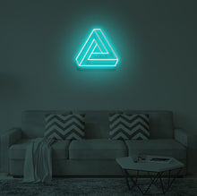 Load image into Gallery viewer, "THE PENROSE TRIANGLE" LED Neon Sign