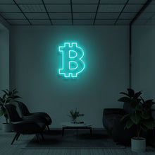 Load image into Gallery viewer, "BITCOIN" LED Neon Sign