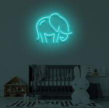 Load image into Gallery viewer, "ELEPHANT" LED Neon Sign