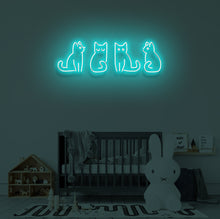 Load image into Gallery viewer, "KITTENS" LED Neon Sign