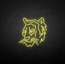 Load image into Gallery viewer, "TIGER HEAD ART" LED Neon Sign