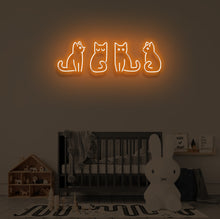 Load image into Gallery viewer, "KITTENS" LED Neon Sign