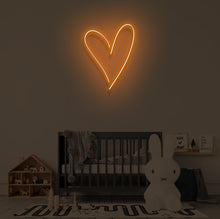 Load image into Gallery viewer, "HEART" LED Neon Sign