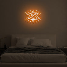 Load image into Gallery viewer, "EVIL EYE" LED Neon Sign
