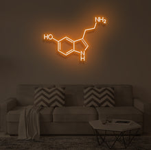 Load image into Gallery viewer, "SEROTONIN" LED Neon Sign