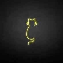 Load image into Gallery viewer, "CAT SILHOUETTE" LED Neon Sign